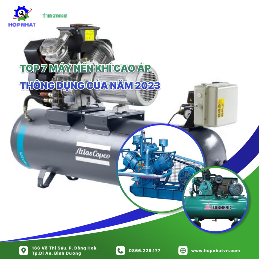 <p>Máy nén khí cao áp là một trong những dòng sản phẩm cao cấp của các nhà sản xuất máy nén khí trục vít hàng đầu. Chúng thường được biết đến với nhiều tên gọi khác nhau như máy nén khí áp lực cao, máy bơm khí cao áp, máy nén khí áp suất cao, và còn nhiều biệt danh khác. Đặc điểm nổi bật của chúng là khả năng tạo ra áp lực rất lớn. Thông thường, các máy nén khí cao áp có áp lực là trên 20 bar, và có những mẫu thiết kế đạt đến áp lực hàng trăm nghìn bar. </p>