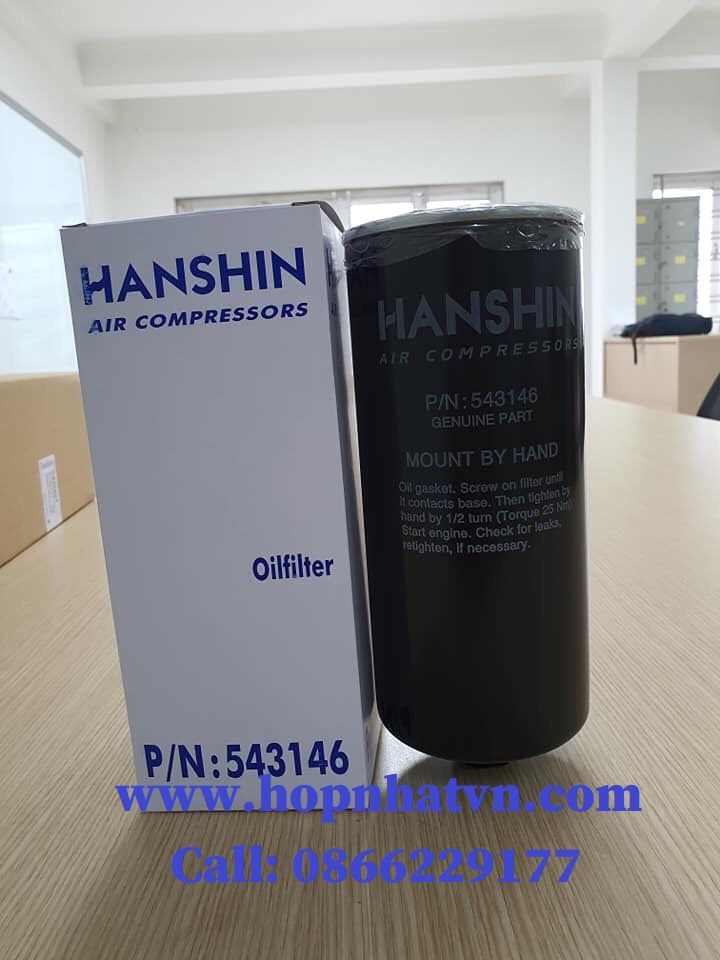 Lọc dầu máy nén khí Hanshin 543146