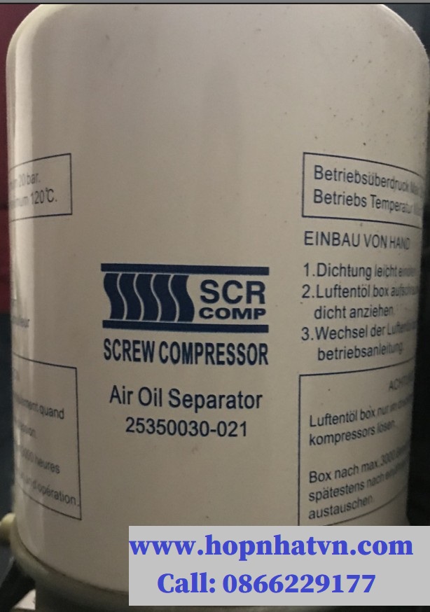 Lọc tách dầu máy nén khí SCR 25300160-021